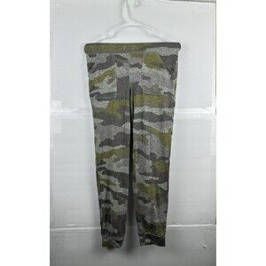 Cat & Jack Camo Leggings Kids Girls Size L 10/12 Soft Knit Pants